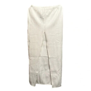 NWT PrettyLittleThing Ribbed Split Front Maxi Skirt Size 14